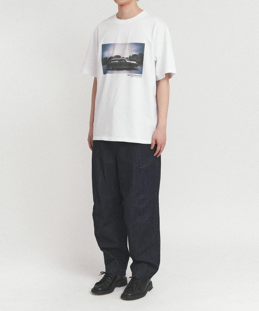 Iseuteulogeu Vintage Photo Piece T-Shirt_White