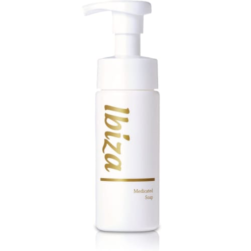 IBIZA Delicate Zone Soap, Odor Control, Dullness Relief, Rough Skin, Mild Acidity, Sensitive Skin, Fresh Herb Scent, 140ml