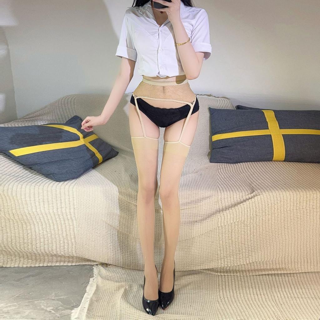 Sex Stockings Sexy Stockings No-off One-piece Stockings One-piece Suspenders Black One-piece Stockings Internet Celebrity Stockings