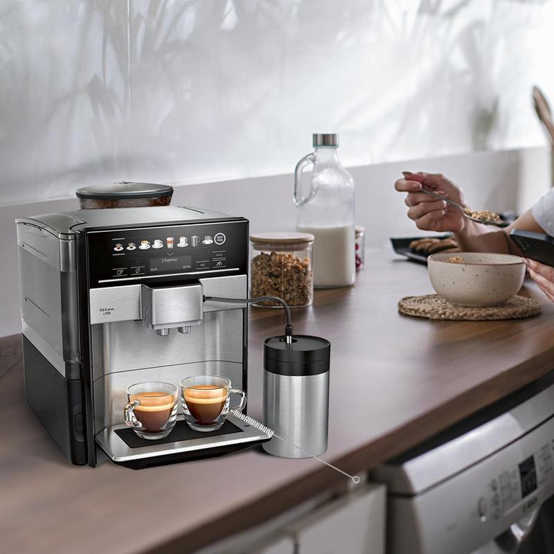 Milk Tube Suction 2 M Milk Tube Silicone Pipe Automatic Coffee Machine Espresso Machine Milk Tube With Cleaning Brush Suitable