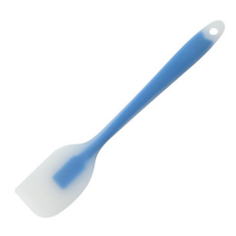 Silicone Spatula Translucent Cake Spatula Cream Blender Knife High Temperature Resistant Kitchen Baking Tool небесно-голубой