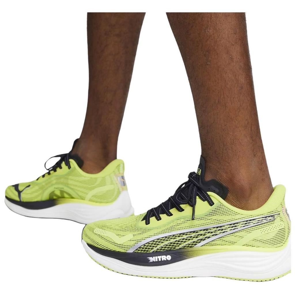 Puma Velocity Nitro 3 Psychedelic Rush Men Sneakers Yellow Lime-Pow Black 380080-01