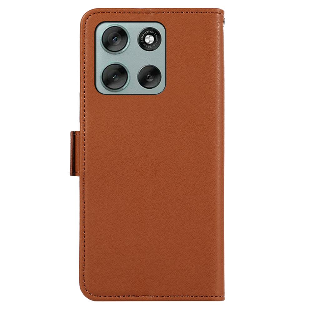 ABEEL For Motorola Moto G56 5G Case Leather Phone Cover with RFID Blocking Wallet