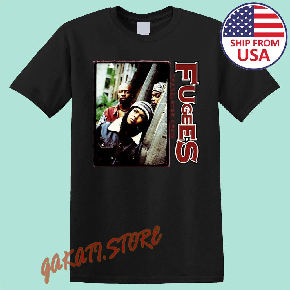 The Fugees Tranzlator Crew Men s Black Size S-5XL 3XL