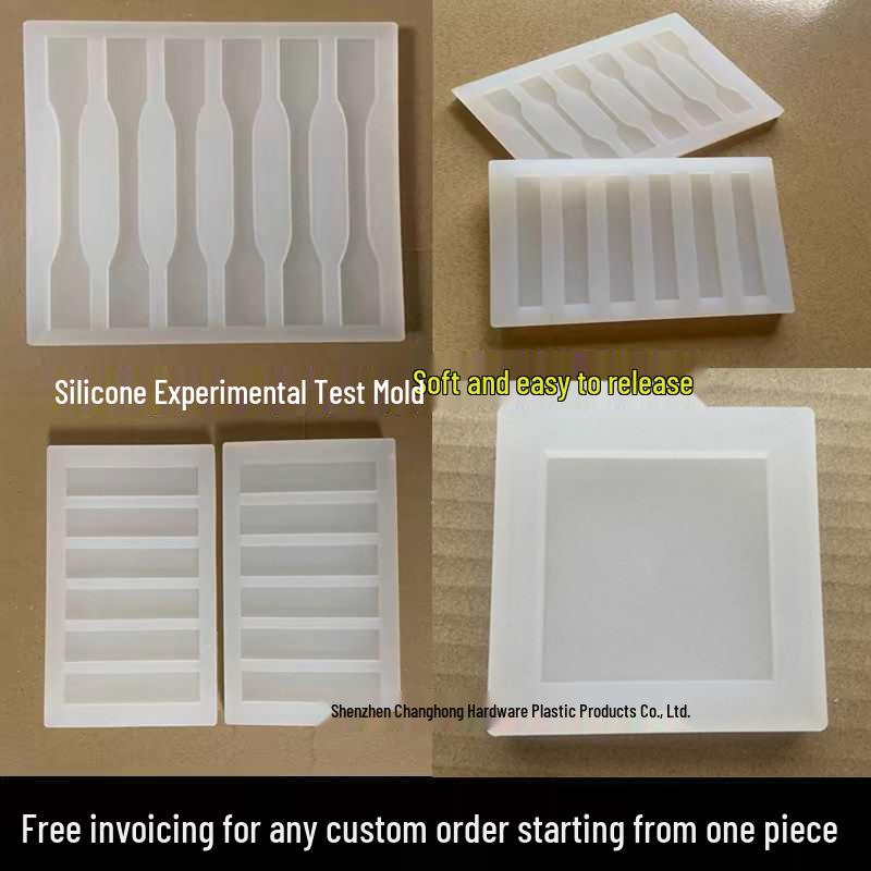 High-Temperature Resistant Silicone Mold for Dumbbell Specimen Casting
