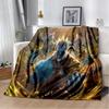 3D Klassiker Spiel Dota2 Gamer Decke, Weiche Wohndecke für Zuhause Schlafzimmer Bett Sofa Picknick Reise Büro Ruhe Abdeckung Decke Kinder