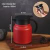 316 Stainless Steel Insulated Kettle with Tea Infuser - Compact Home or Office Hot Water Bottle