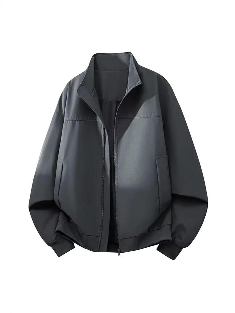 Men's Lightweight Fashionable Lapel Jacket - Luxury Spring/Autumn Versatile Casual Coat
