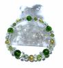 Money Love Rainbow Golden Natural Peridot Color Inner Natural Power Stone Made In 2025 Lucky Color [Malline] Luck, Luck, Healing, Peridot, Aura, Aura,