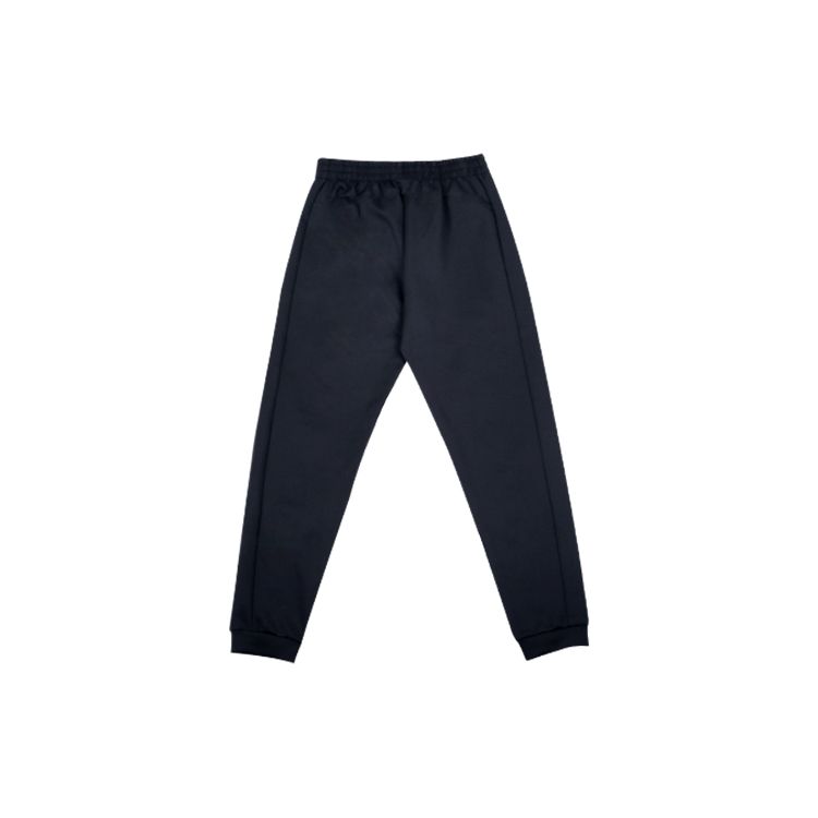 Li Ning Lifestyle Series Solid Color Running Knit Sports Pants Men Pants Black AKLS865-1