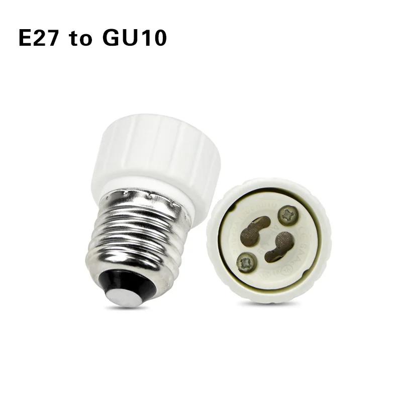 

E27 Durable Stable LED Corn Bulb Light Lamp Base Lamp Holder Converter Socket Adapter 1/5 PCS GU10 1Pcs