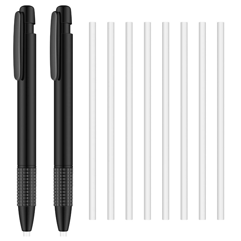 

12 Pack Pastel Push Erasers Plastic Eraser Pen-Style Erasers Office Supplies