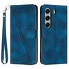 Leather Case for TECNO Camon 40 Pro 4G Imprinted Triangle Phone Cover
