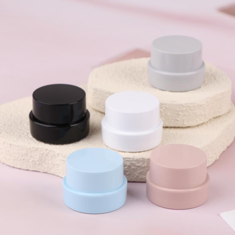 5G Empty Plastic Nail Art Cosmetic Square Containers Jar Face Cream Pot Nail Gel Powder Box Makeup Lotion Tool Packaging
