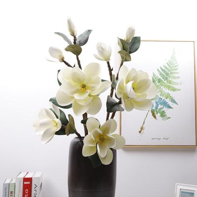Petal Fake Bouquet Ornament Photography Props, Wedding Simulation Magnolia
