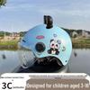 Ultra-Light Breathable Kids' 3C Electric Vehicle Helmet with Sun Protection, for Boys & Girls
