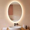 Bathroom Mirror - NETTLIFE - 50x70 Cm - IP44 - Touch Switch - Anti-fog, 3000–6500K Dimmable