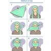 Breathable Tassel Jacquard Square Scarf Durable Neck Gaiter Ideal Gift Neck Wrap Shawl  Outdoor