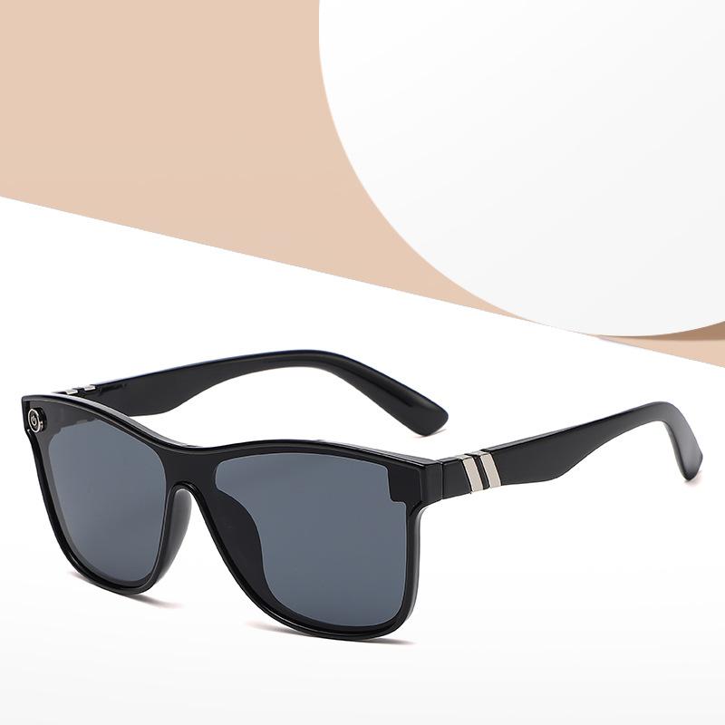 New Fashion UV400 Sunglasses Women Men Oversized Sports Mirror Lenses Designer Eyewear Sun Glasses Goggle
