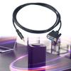 DB9 9Pin Female To 3.5mm Male Plug Serial Cable RS232 To 1/8Inch Conversion Cord for Music Devices 180cm/70.87inch