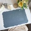 Durable Placemat Placemat, Waterproof Heat Resistant Dinner Table Mats, Non-Slip Embossed Decorative Kitchen for Dining Proof Mat