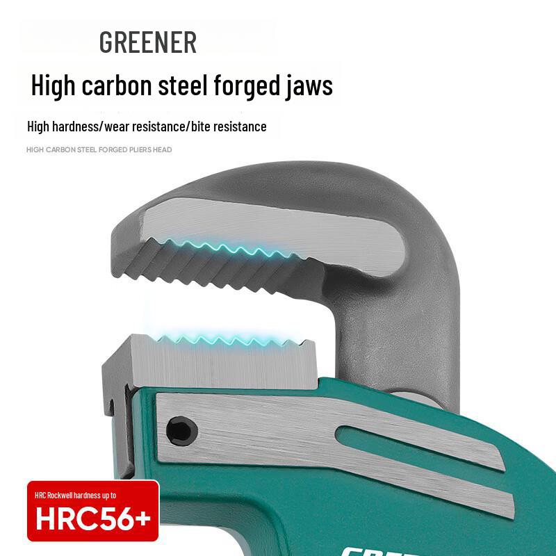 Green Forest Heavy-Duty Multifunctional Offset Head Plumbing Pliers