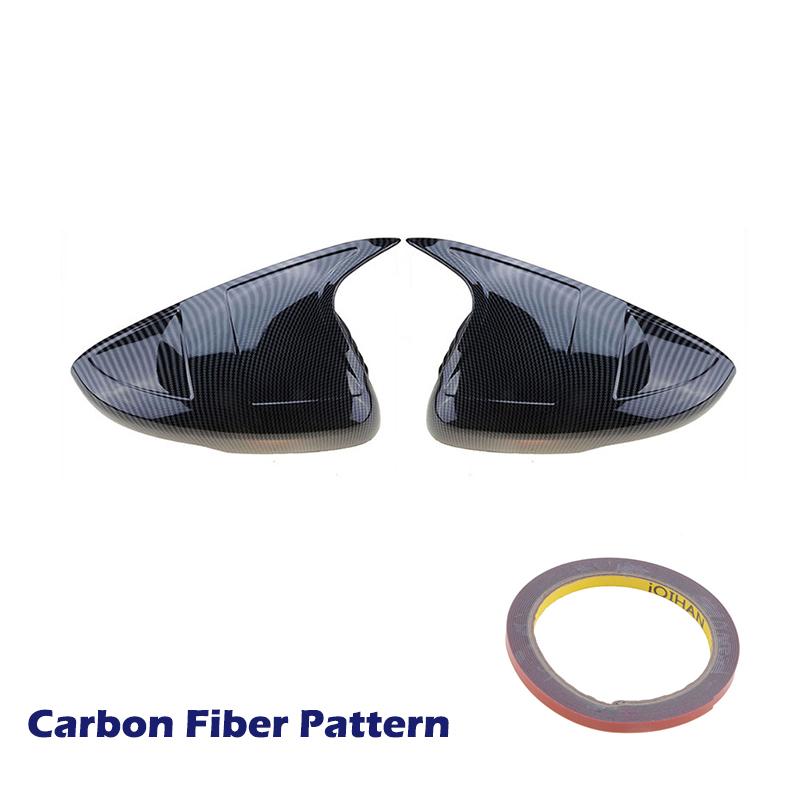 

Наклейка на боковое зеркало, корпус зеркала заднего вида, узор в виде плавника акулы, ABS, подходит для Honda Accord 10th 2018-автомобиль Carbon Fiber Pattern