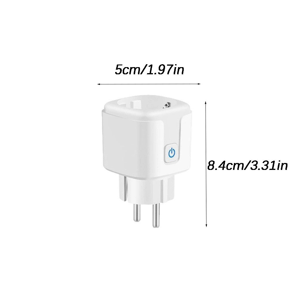 New EU Smart Plug 16A Power Monitor Smart Socket Remote Voice Control Timer Function Power Outlet Smart Home