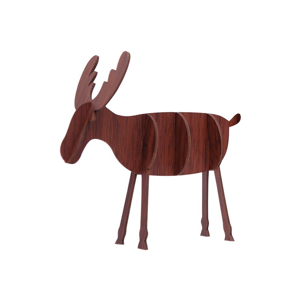 

Large And Creative Small Wooden Reindeer Ornaments Perfect For Holiday Diy Fun Crafting Walnut Small