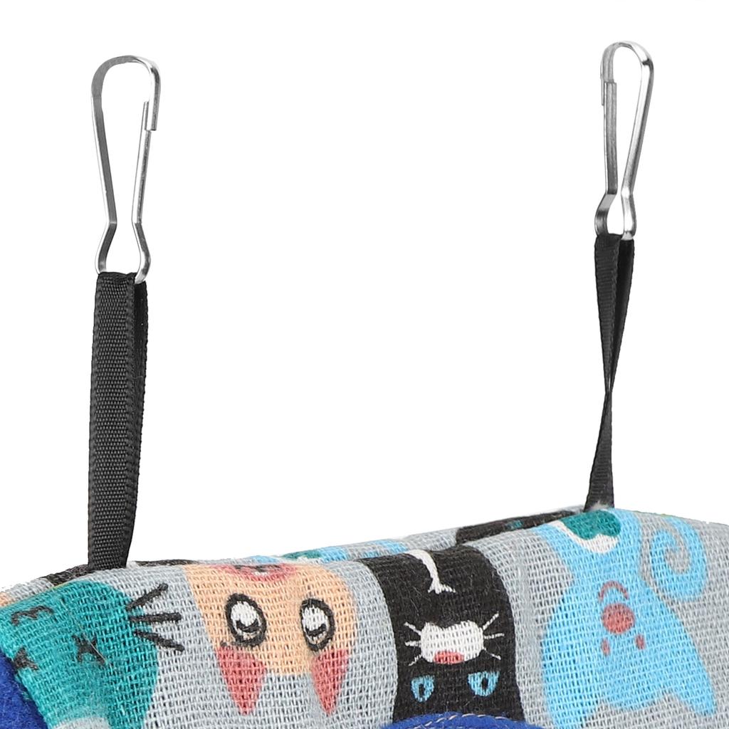 Warm Bird   House Plush   Hanging Hammock Sping Bed for Hamster   Parakeet