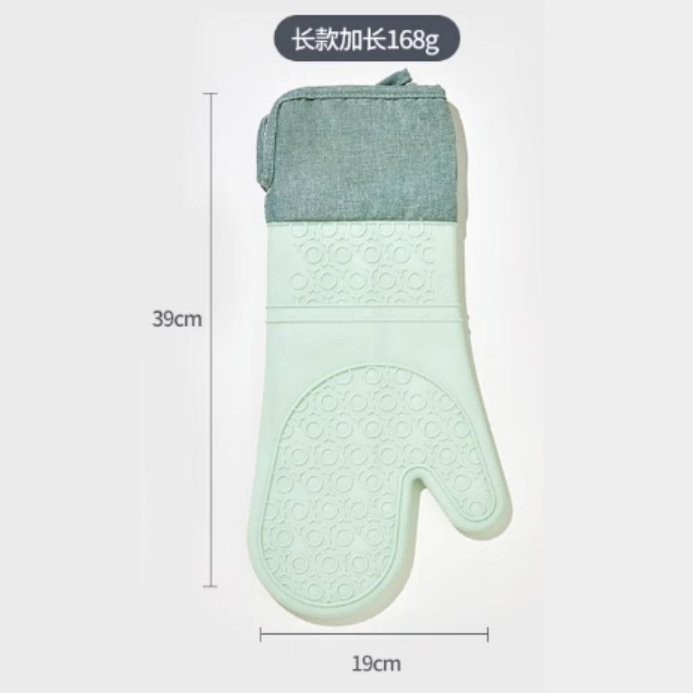 Silicone Heat Insulation Gloves, Anti-Scalding, Baking Utensils, Hand Clamp Gloves, Simple Oven, Microwave, Kitchen Household To