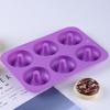 3PCS Soft Doughnut Mold Silicone Bread Mold Household Dessert Mold  Bakery