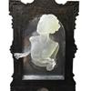 3D Halloween Decor Glow in The Dark Halloween Statue Halloween Ghost in The Mirror  Bar Home Decor