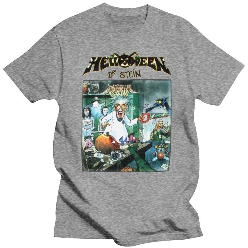 

HELLOWEEN DR.STEIN WHITE T SHIRT GAMMA RAY 2024 MASTERPLAN IRON SAVIOUR RAGE Male Harajuku Top Fitness Brand Clothing T-shirt L
