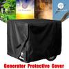 Black Waterproof 210D Oxford Generator Cover - Wind and Dustproof, Outdoor Protection in 3 Sizes