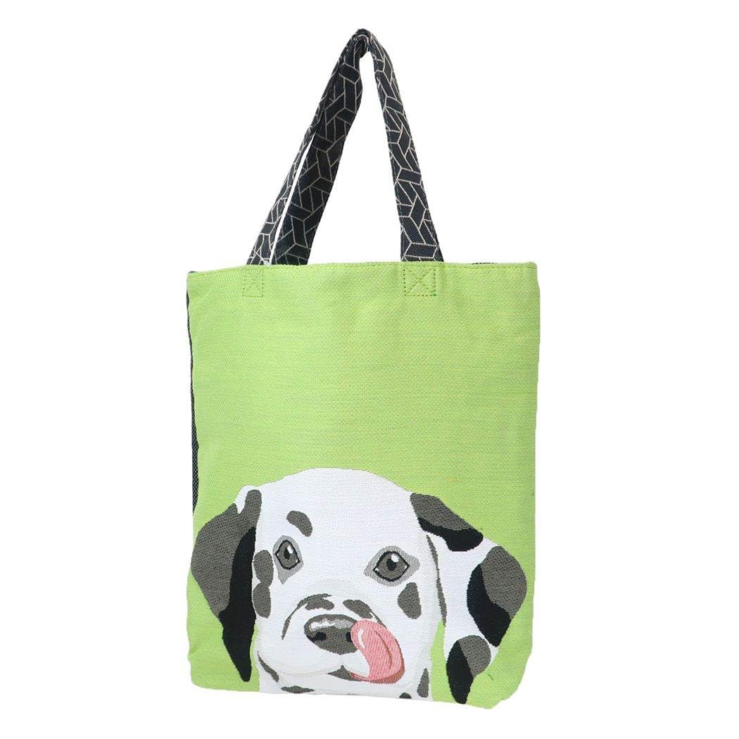 

Marushin Wonderful Peace Love Eyes Dalmatian Dog and Cat Tote Large A4 0765002600 Bag, Capacity, Gusseted, Size,