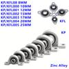 1pcs Zinc Alloy Diameter 8 10 12 35 mm Bore Ball Bearing Pillow Block Mounted Support Kfl08 Kfl000 Kfl001 Kp08 Kp000 Kp001 Kp002