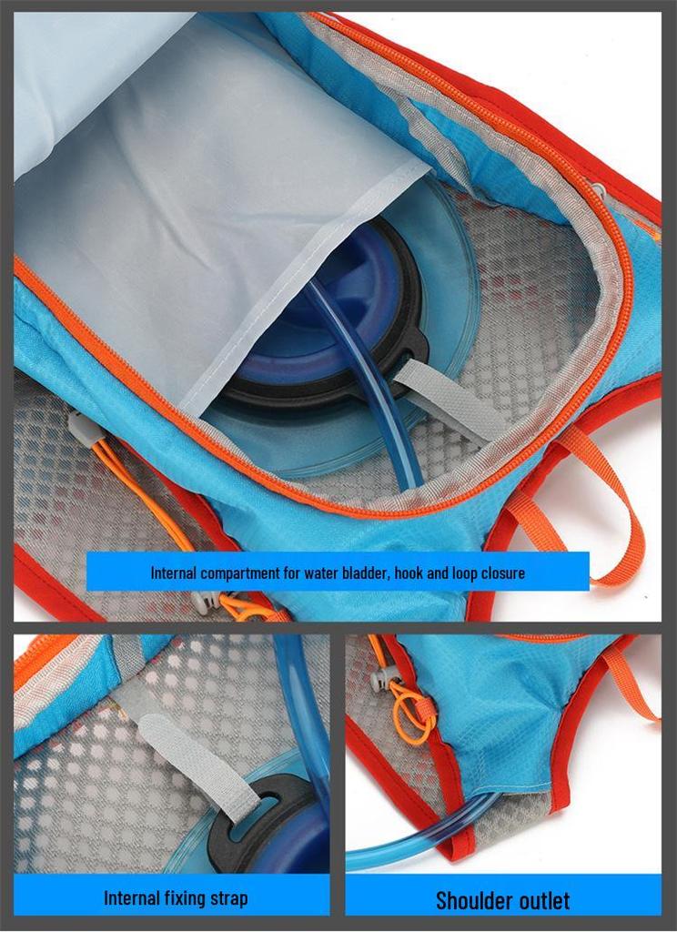 Hydration Backpack for Outdoor Cycling, Hiking, Marathon, and Off-Road Adventures
