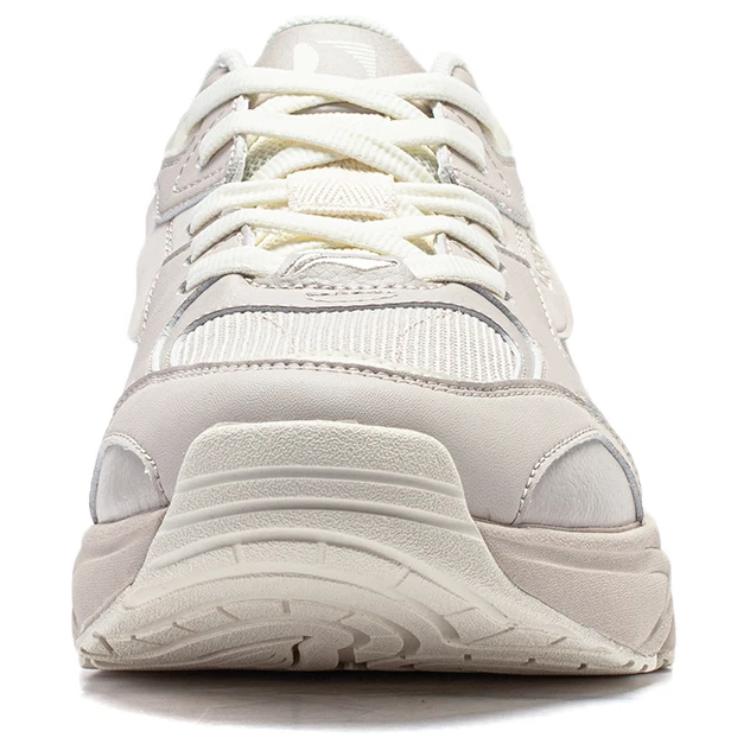 Li Ning Tiger Whale Synthetic Leather Fabric Soft Comfortable Wear Resistant Non Slip Low Top Casual Shoes Men casual shoes AGCU029-3