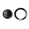 1Pcs 46mm Car Steering Wheel Emblem Interior for SKODA NM40 Kodiaq Yeti Rapid Spaceback Fabia 1 2 Karoq Octavia A5 RS Superb Stickers