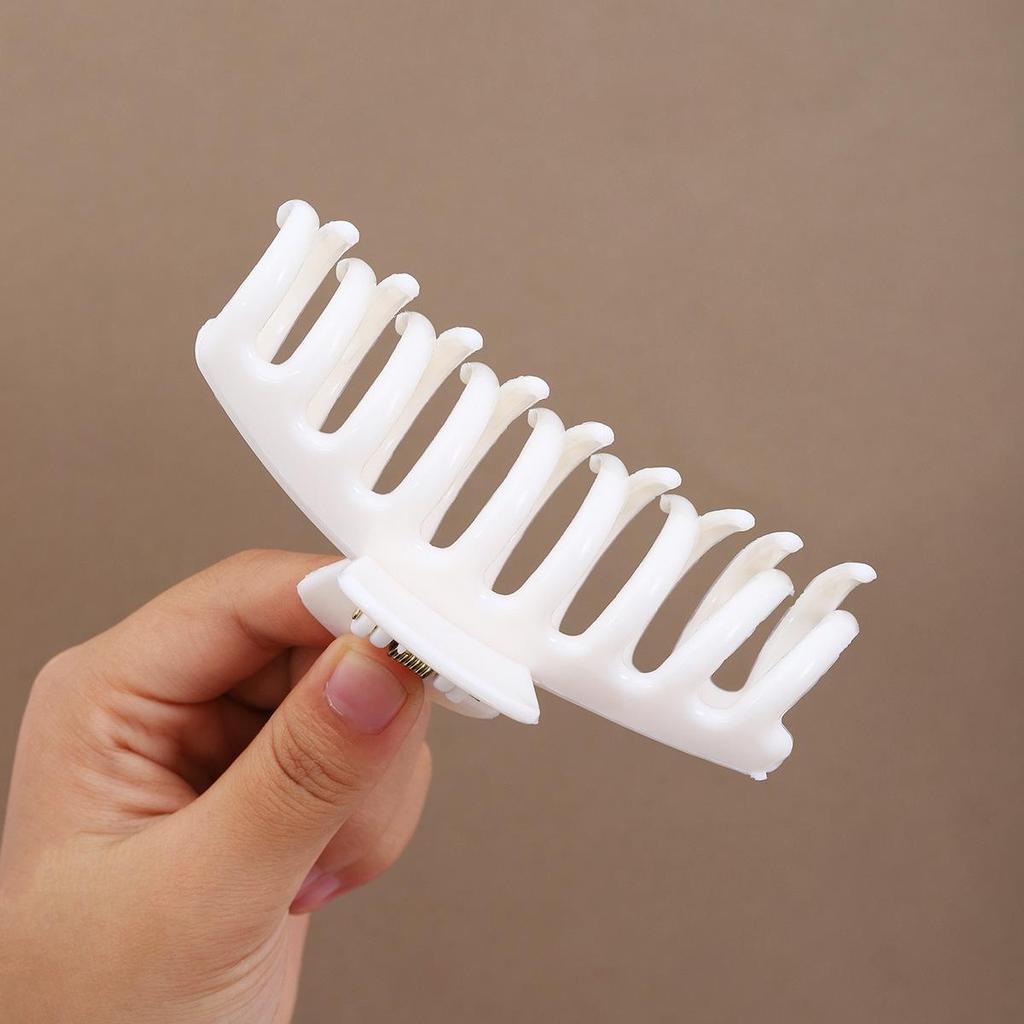 2025 Neue Silikon-Haarklammer Hai für Frauen - High-End-Stil, Koreanisch inspiriert, Design mit großem Volumen.