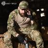 Tactical Camouflage Cycling Jersey Breathable Wear-resistant Outdoor Training Shirt Men Women