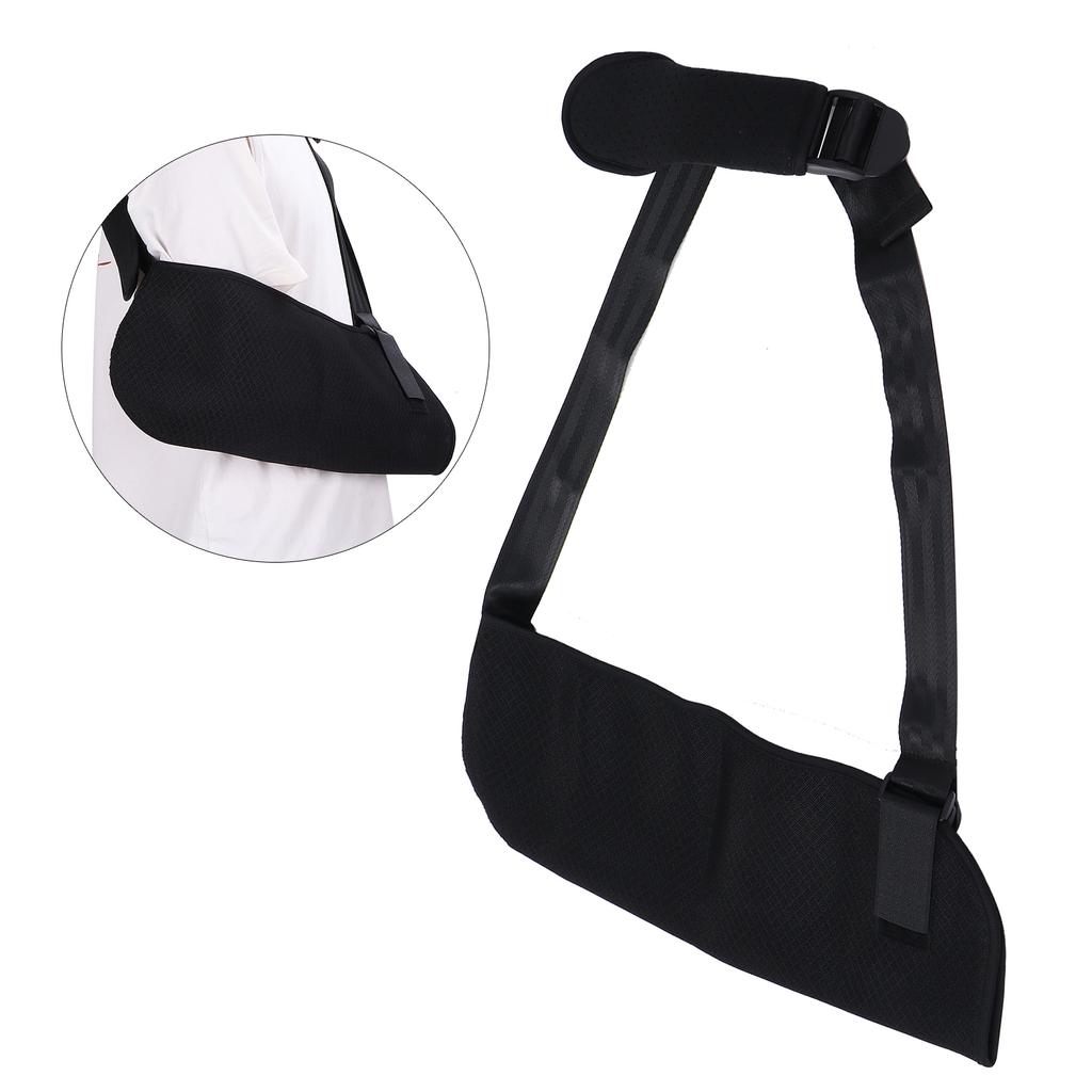 Professional Mesh Adjustable Arm Sling Breathable Fracture Injury Recovery Arm SupportL