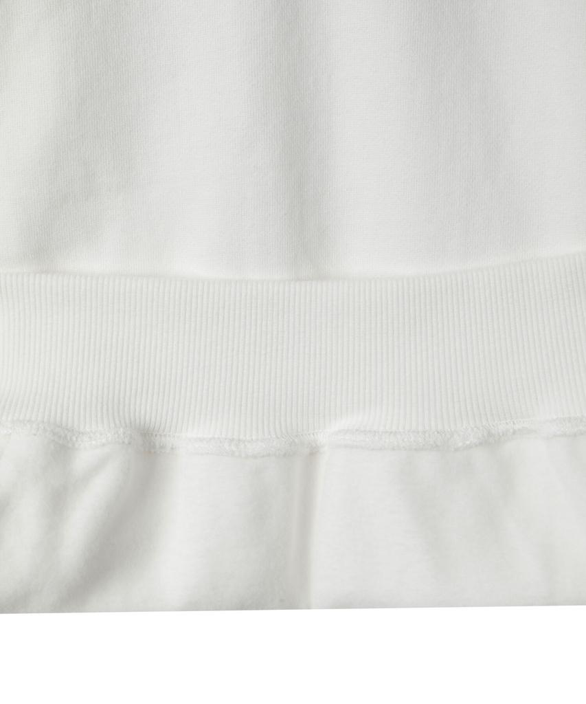 THE B ARCHIVE Unisex Oversized Artwork Sweat Hoodie White