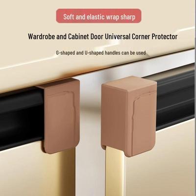 Anti-Collision Corner & Handle Protector for Cabinets, Wardrobes, and Tables