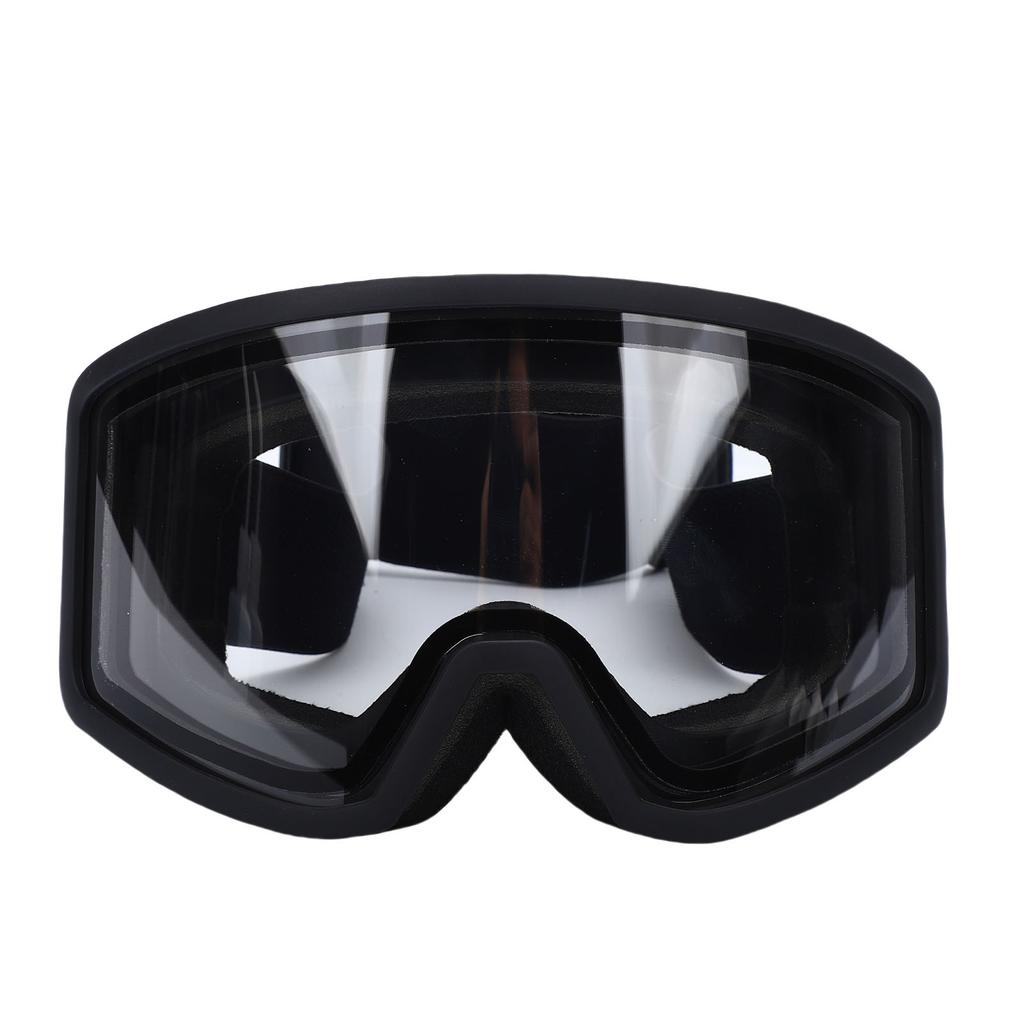 Ski Goggles 2 Layer Anti Fog Sun Proof Over Glasses Snow Goggles for Outdoor Sports Snowboard Transparent