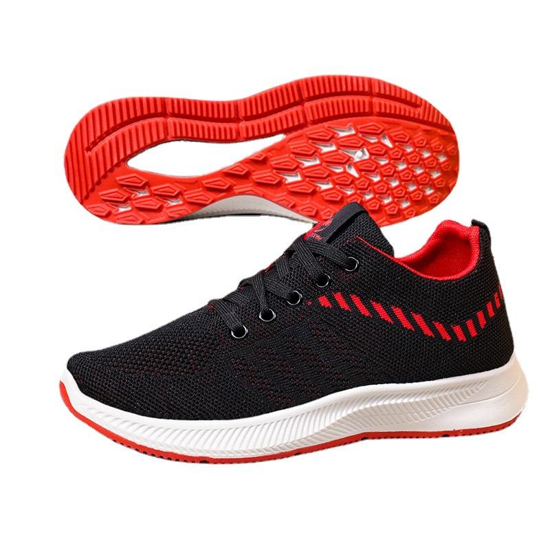 Wyprzedaż buty sportowe letnie oddychające buty z siateczki wszechstronne buty codzienne męskie buty do biegania buty tkane w locie