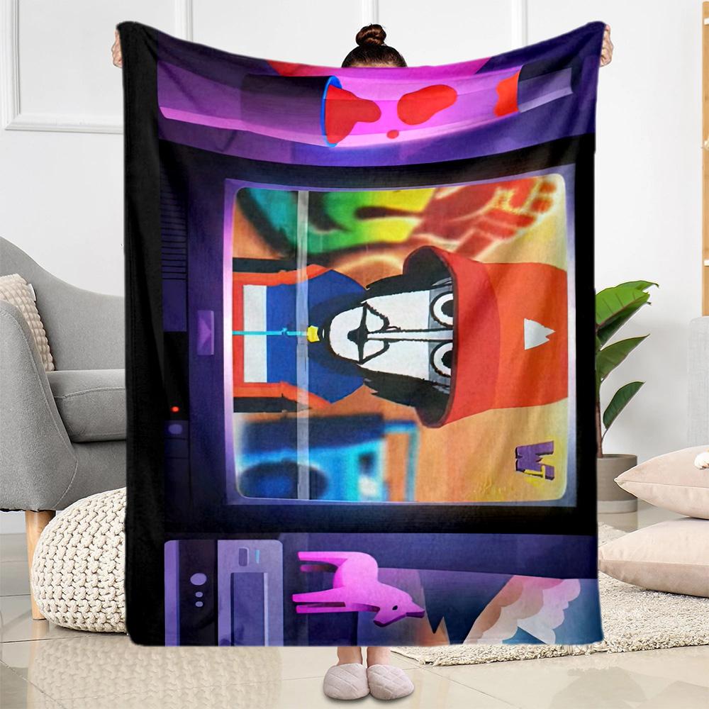 Incredibox Blanket Soft & Cozy Suitable for Livingroom Office Bed for All Occasions Playful Design Unique Gift for Family and Friends Camping