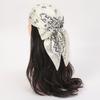 Fashion Designer Paisley Print Scarf Women 70x70cm Silk Scarves Luxury Bandana Summer Hijab Neckerchief Shawl Kerchief