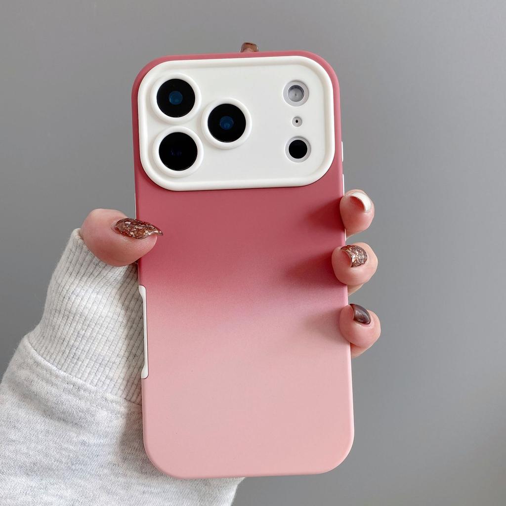 17 Applicable iPhone16promax Two-in-one Skin Feel Gradual Change Apple 15 Anti-drop 14 Mobile Phone Case 13 Protective Case